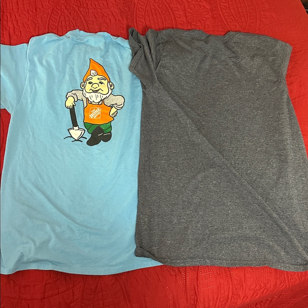 Bundle of 6 Home Depot work shirts size medium - Picture 4 of 6